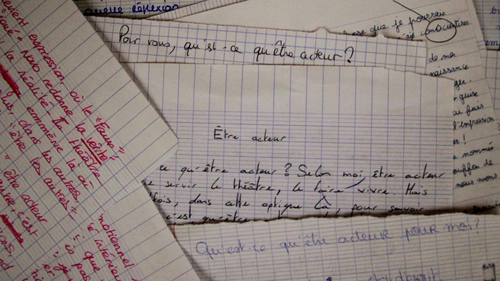 To be… Pour vous, qu’est-ce qu’être acteur·trice? Monologues pour un dialogue