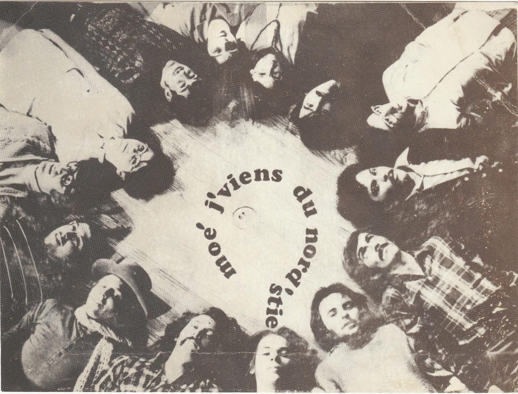 (Re)constitution du dossier génétique d’une création collective et contribution à la transmission du patrimoine culturel : le cas de Moé j’viens du Nord, ‘stie